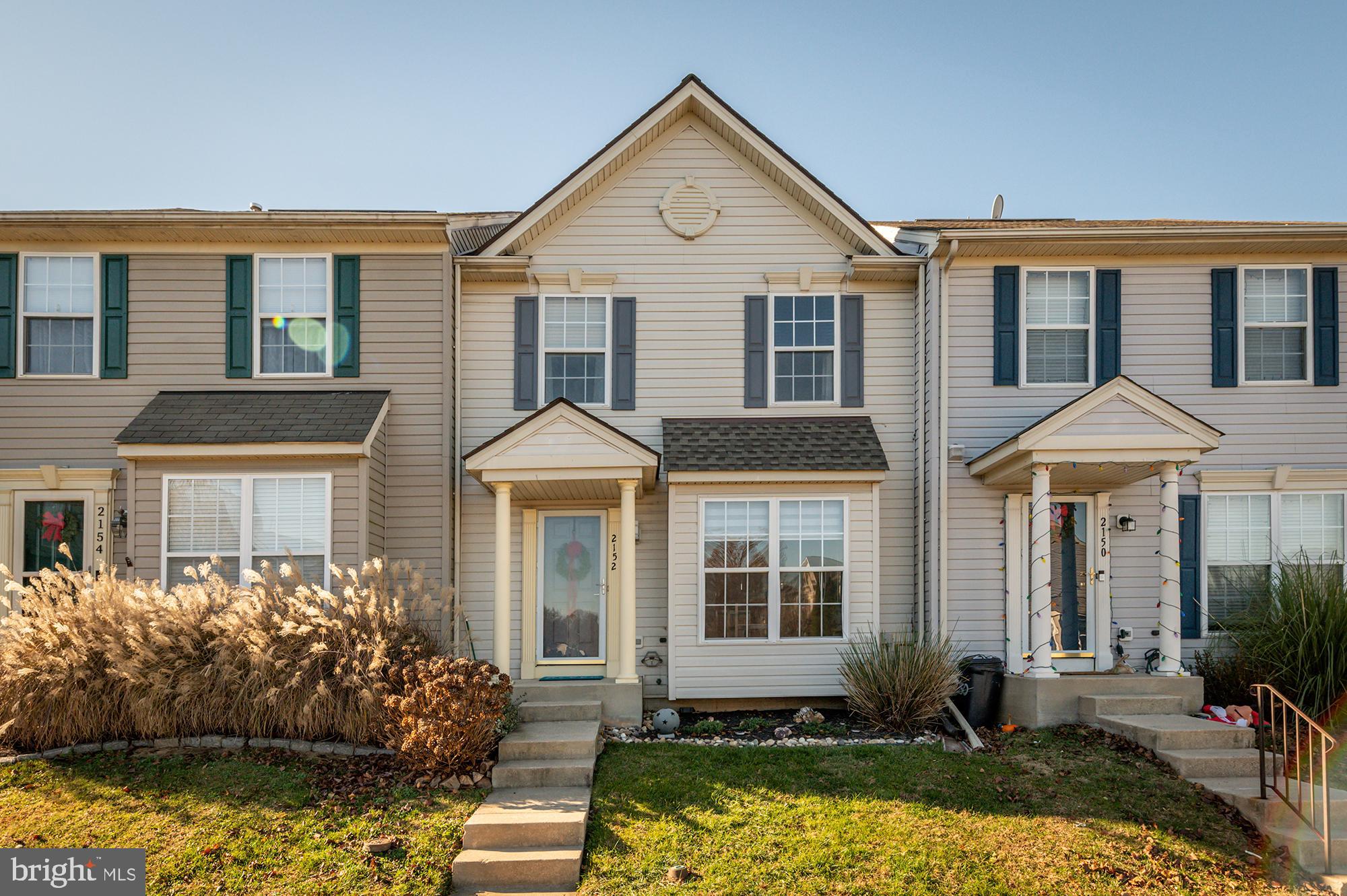 2152 Kyle Green Road Abingdon, MD 21009 - Photo 1 of 38 Charming 3 Bedroom 2 full 2 half bath townhome