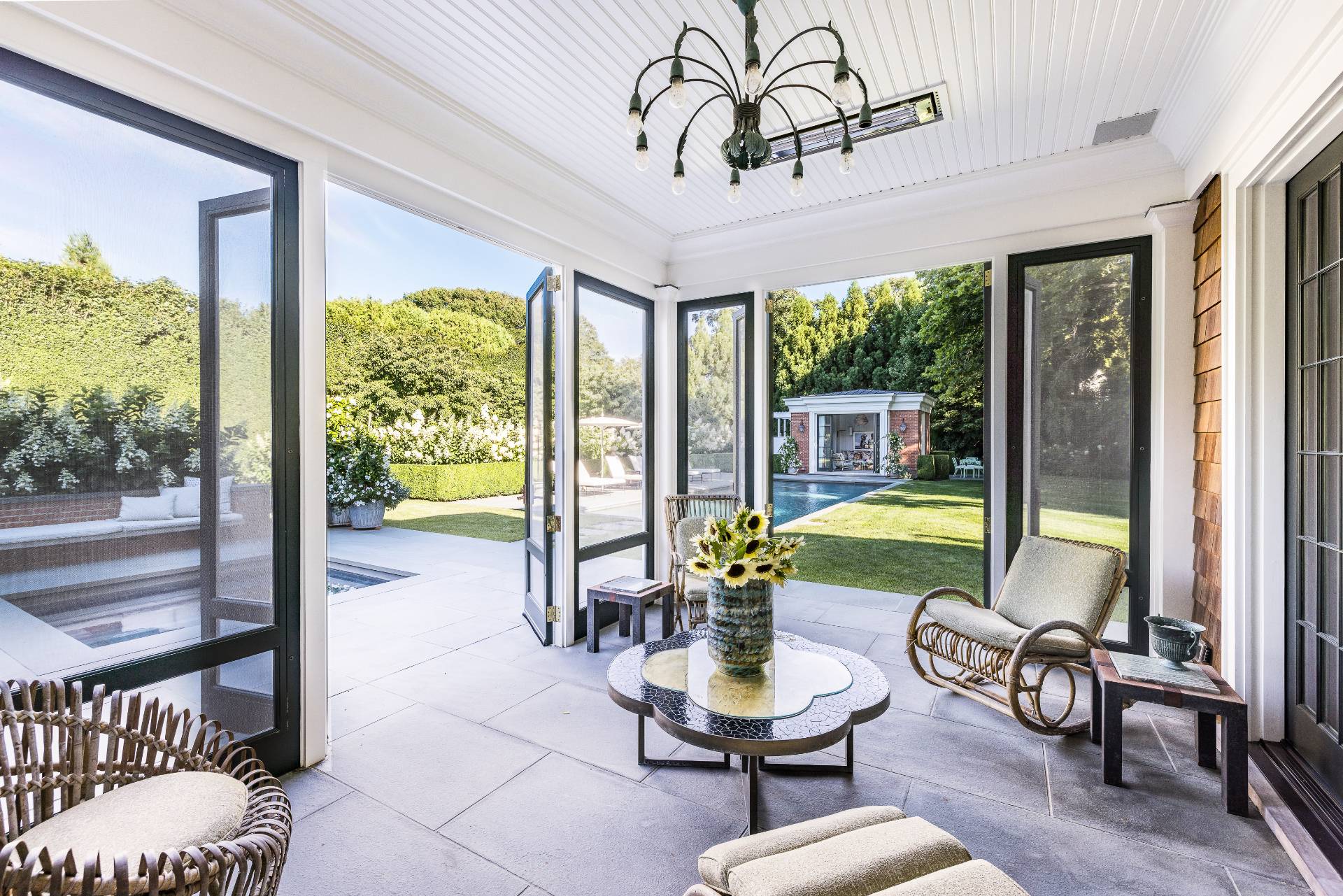 43 Lee Avenue East Hampton, NY 11937 - Photo 23 of 49 a living room with furniture and a large window