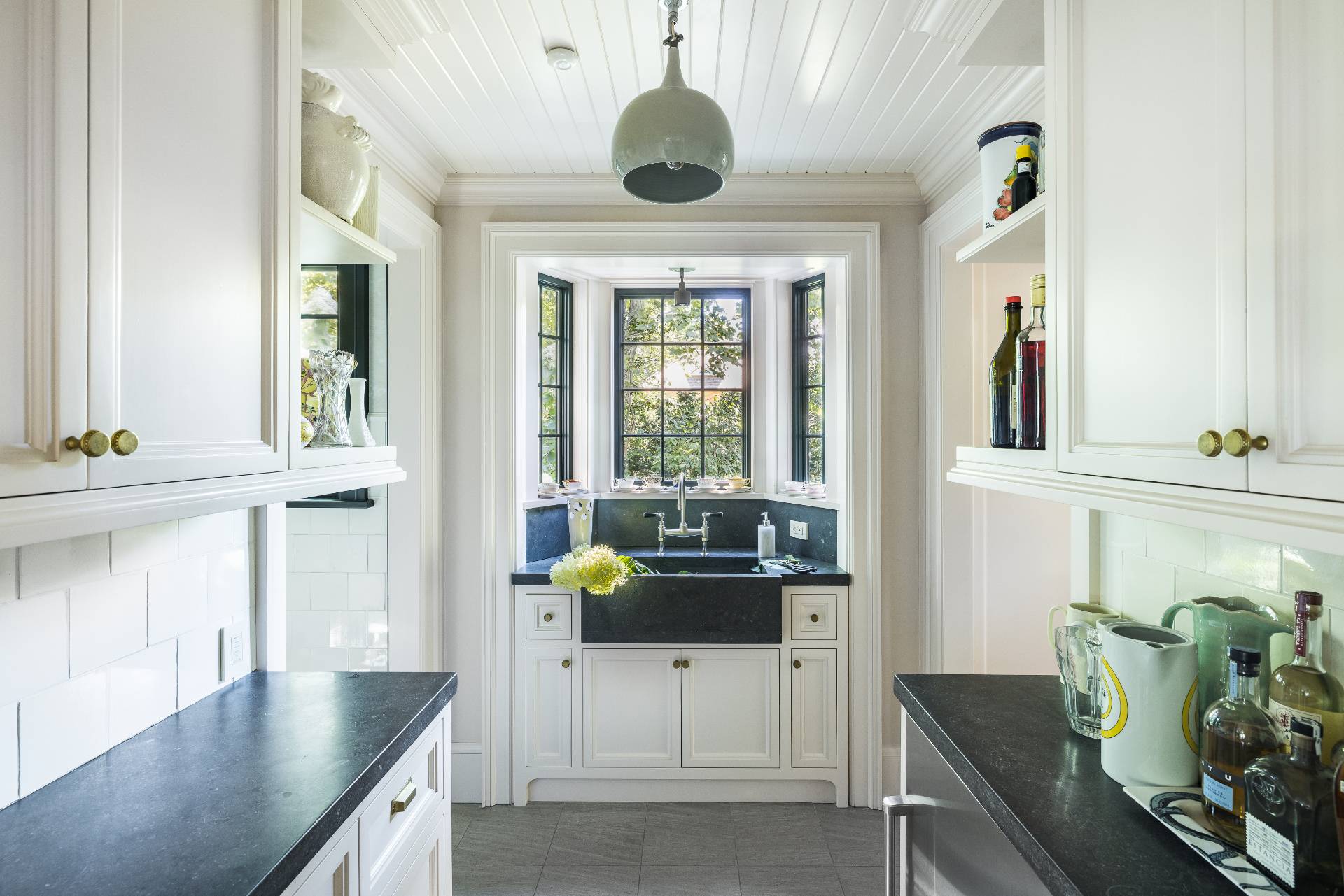 43 Lee Avenue East Hampton, NY 11937 - Photo 28 of 49 a kitchen with stainless steel appliances a counter space and a window