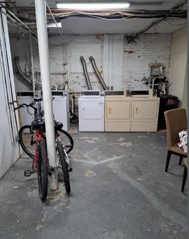 a view of a storage & utility room