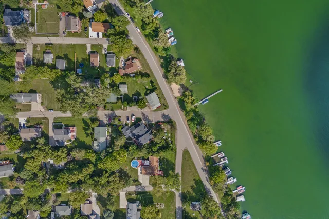 a view of a green field
