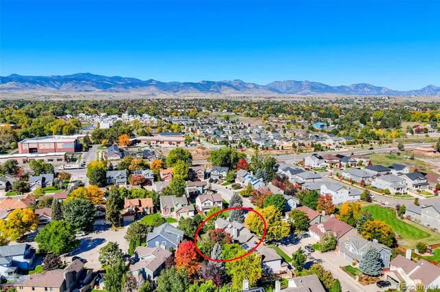 a view of city and mountain