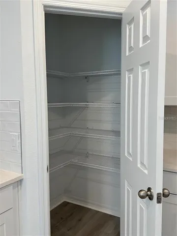 a view of a small space