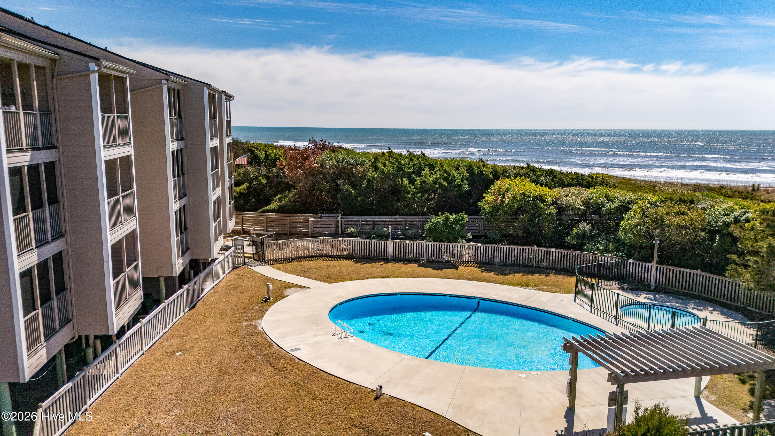 2511 West Fort Macon Road, Unit 111B Atlantic Beach, NC 28512 - Photo 27 of 47 community pool view