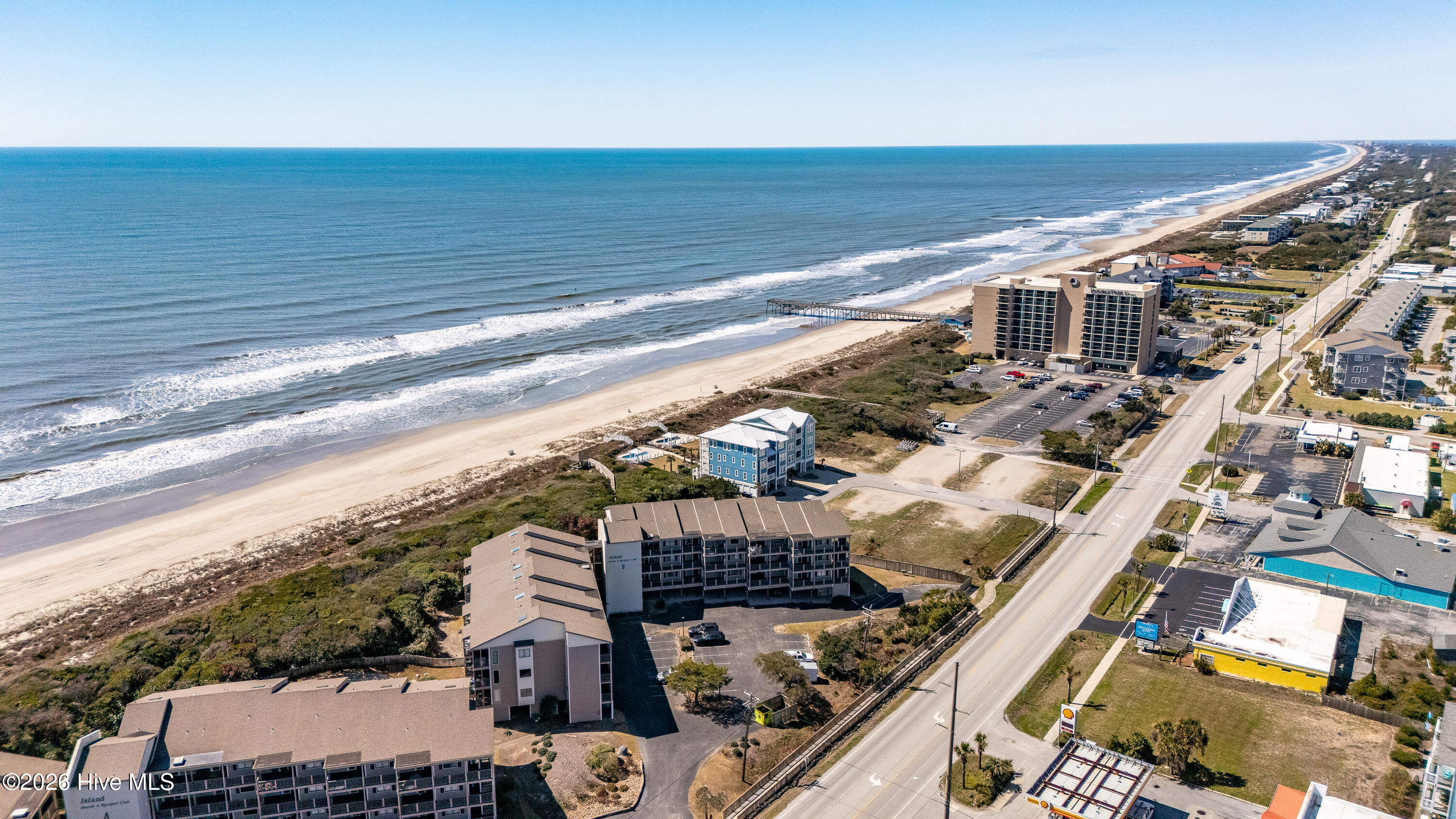 2511 West Fort Macon Road, Unit 111B Atlantic Beach, NC 28512 - Photo 32 of 47 aerial views