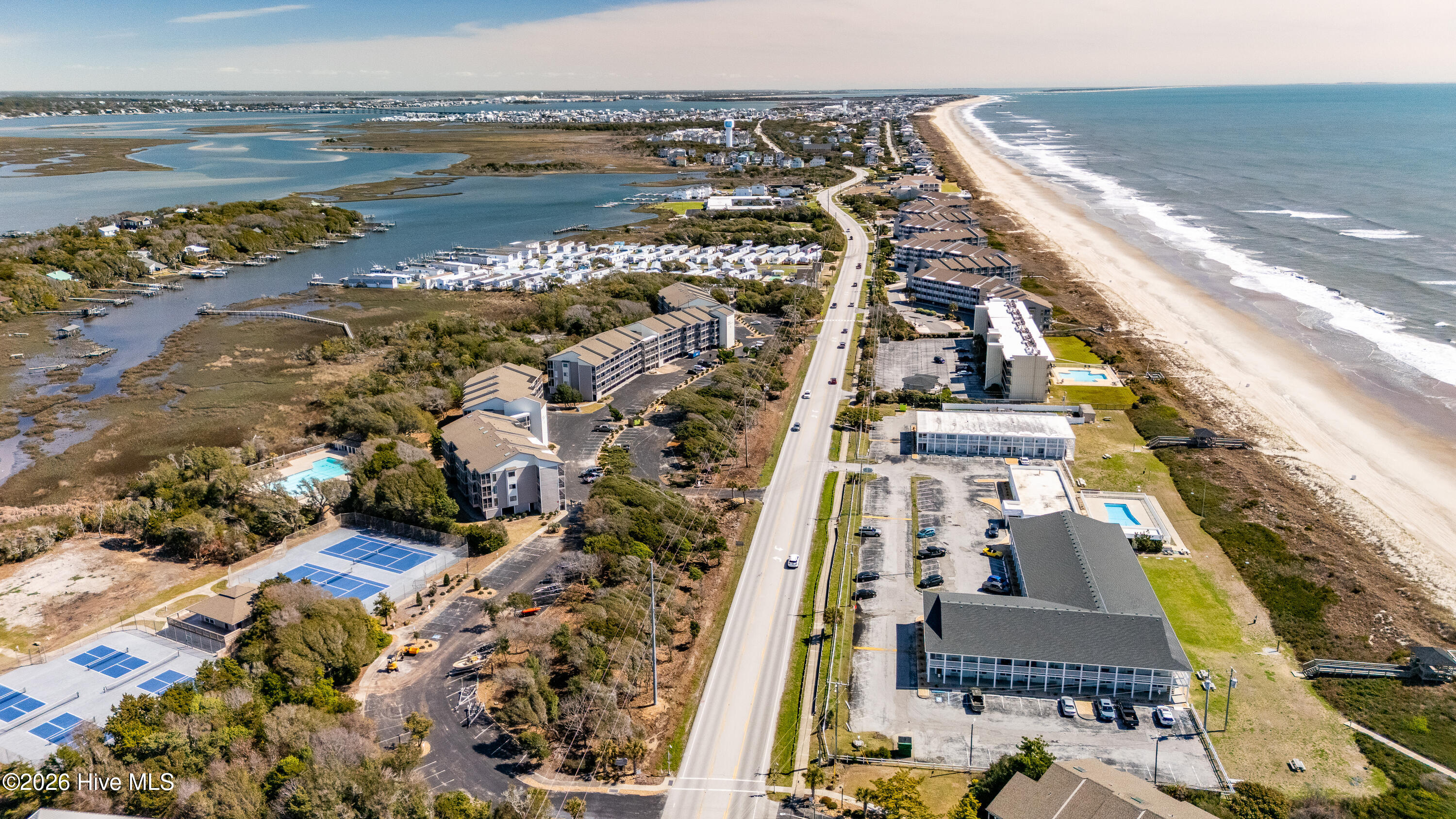 2511 West Fort Macon Road, Unit 111B Atlantic Beach, NC 28512 - Photo 34 of 47 aerial views