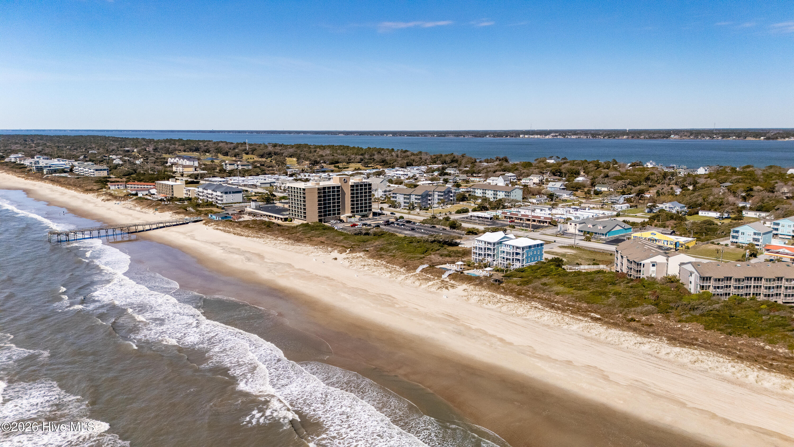 2511 West Fort Macon Road, Unit 111B Atlantic Beach, NC 28512 - Photo 45 of 47 aerial view