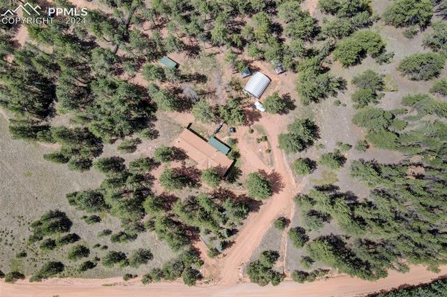 2259 Pathfinder Road Florissant, CO 80816 - Photo 28 of 33 Bird's eye view