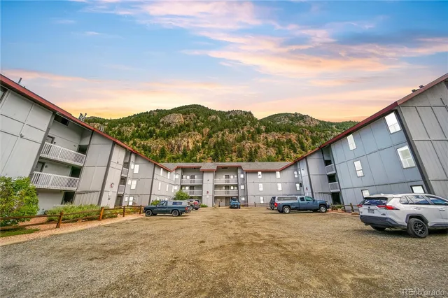 a view of a house with a outdoor space