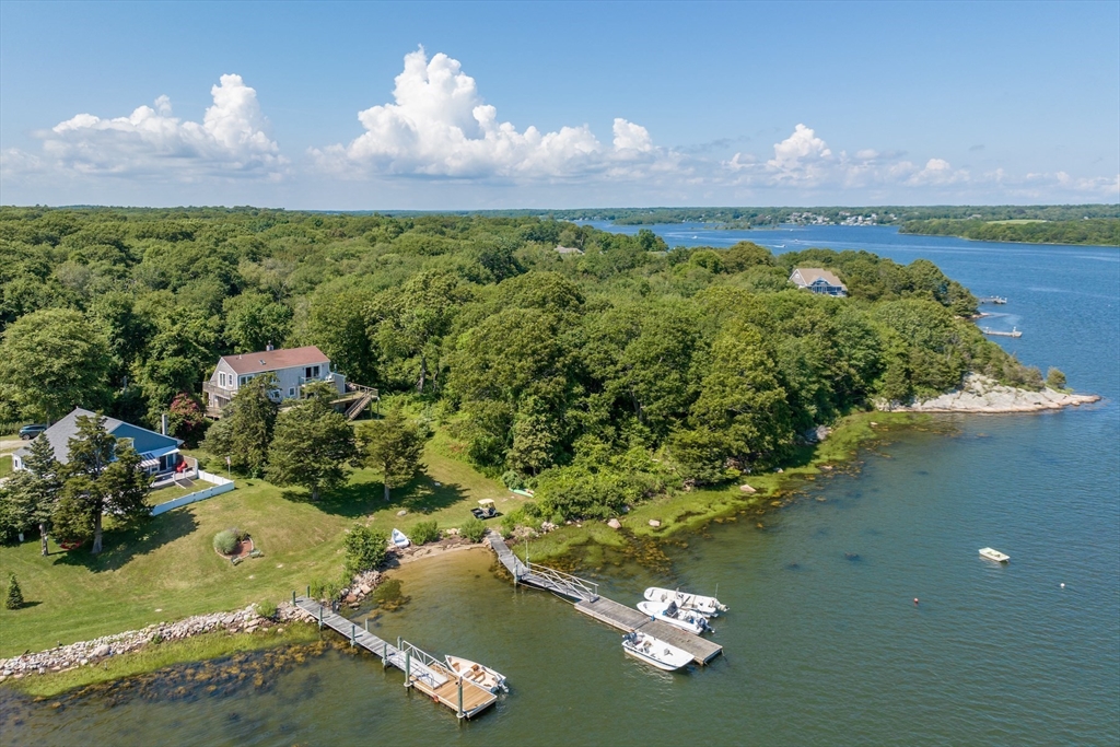 1680 C Drift Road Westport, MA 02790 - Photo 13 of 36 a view of a lake with a yard