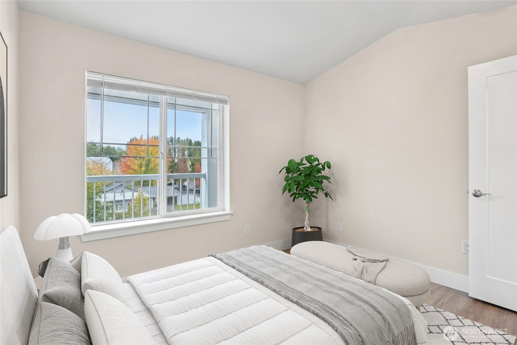 2009 196th Street Southeast, Unit E302 Bothell, WA 98012 - Photo 14 of 21 a bedroom with a bed and a window