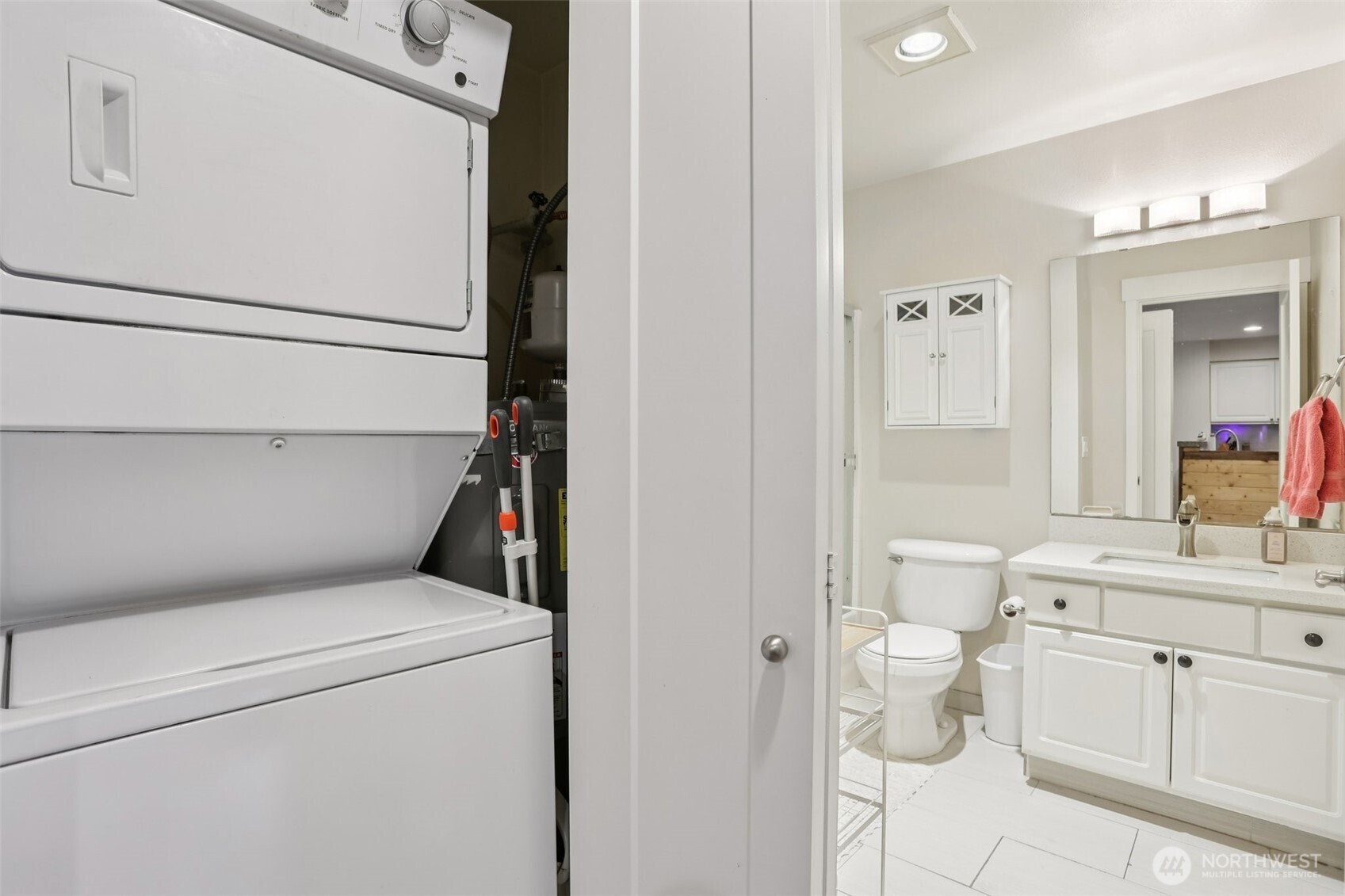 2009 196th Street Southeast, Unit E302 Bothell, WA 98012 - Photo 16 of 21 a utility room with dryer and washer