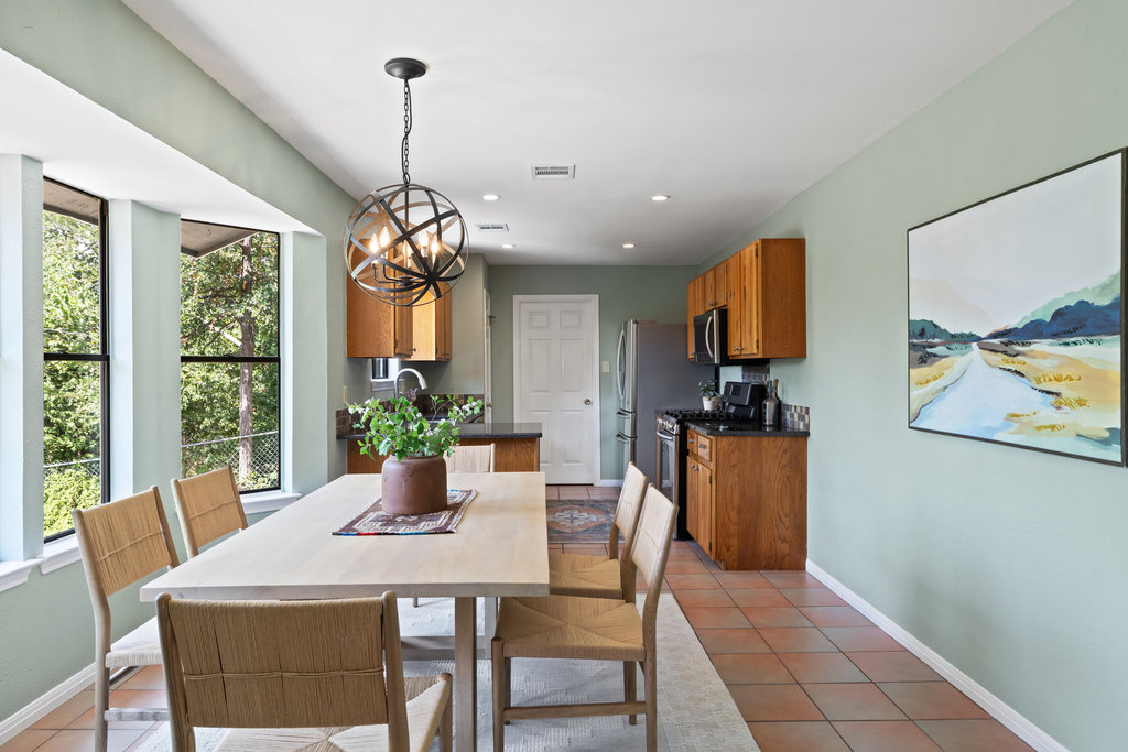 7812 Turquoise Trail Austin, TX 78749 - Photo 10 of 28 a view of a dining room with furniture window and outside view