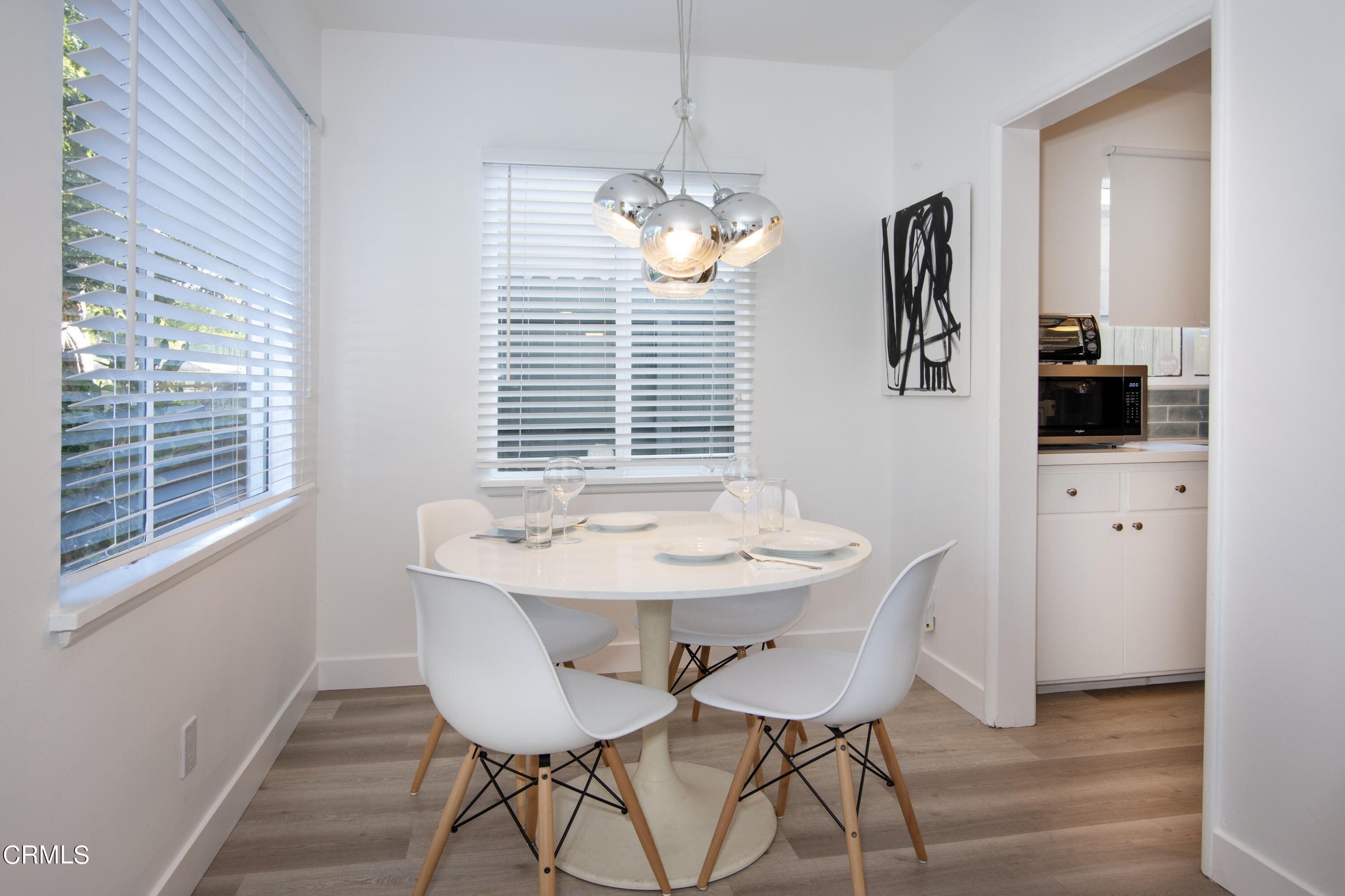 2935 Morningside Street Pasadena, CA 91107 - Photo 8 of 31 a view of a dining room with furniture window and wooden floor