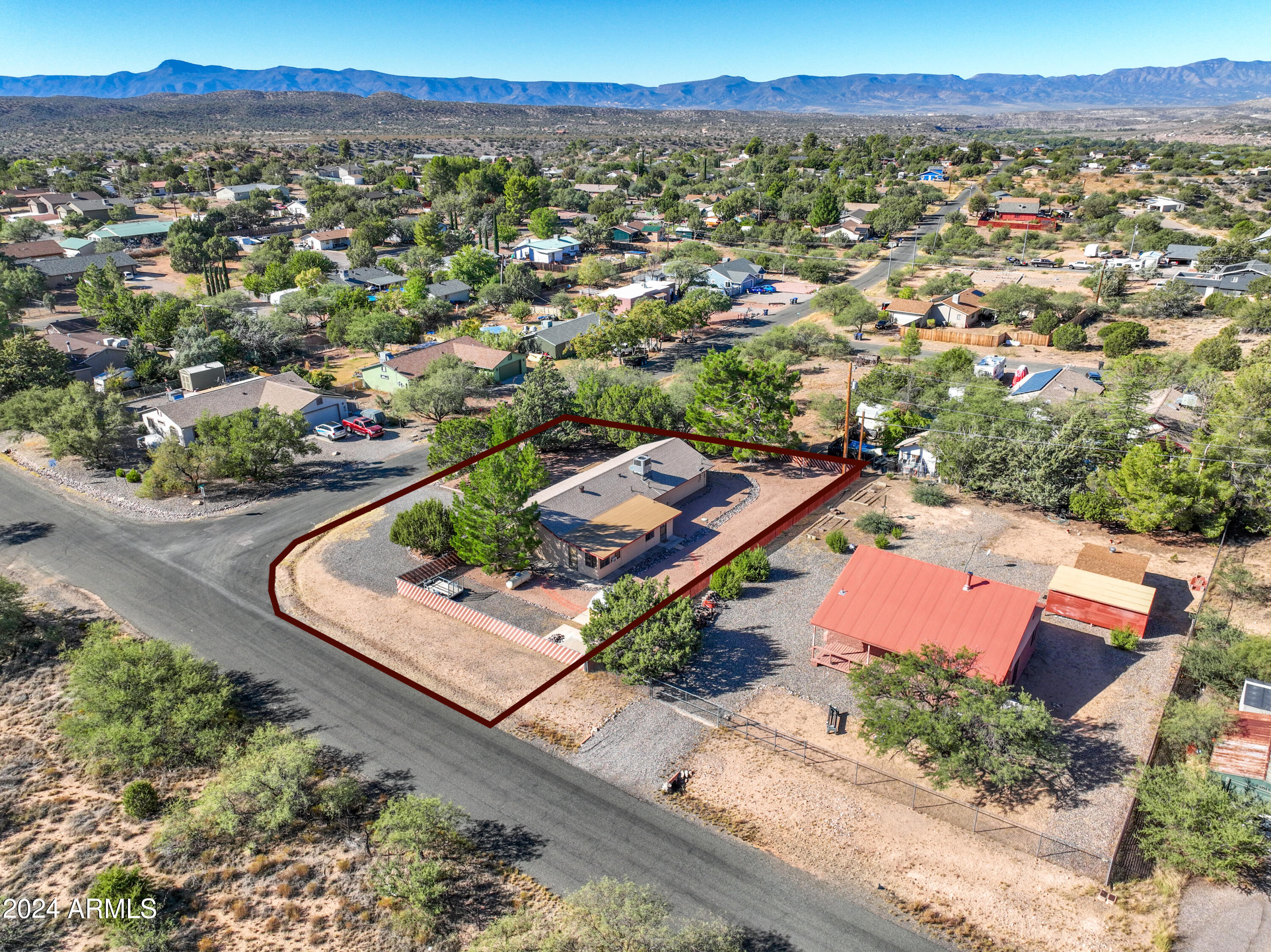 4990 East Geronimo Road Rimrock, AZ 86335 - Photo 24 of 40 Aerial Overview 2