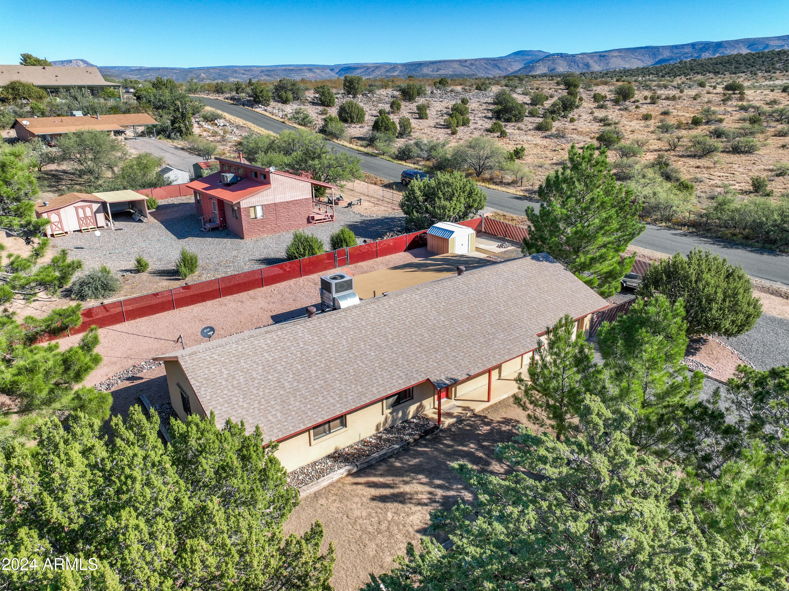 4990 East Geronimo Road Rimrock, AZ 86335 - Photo 31 of 40 Aerial View 1