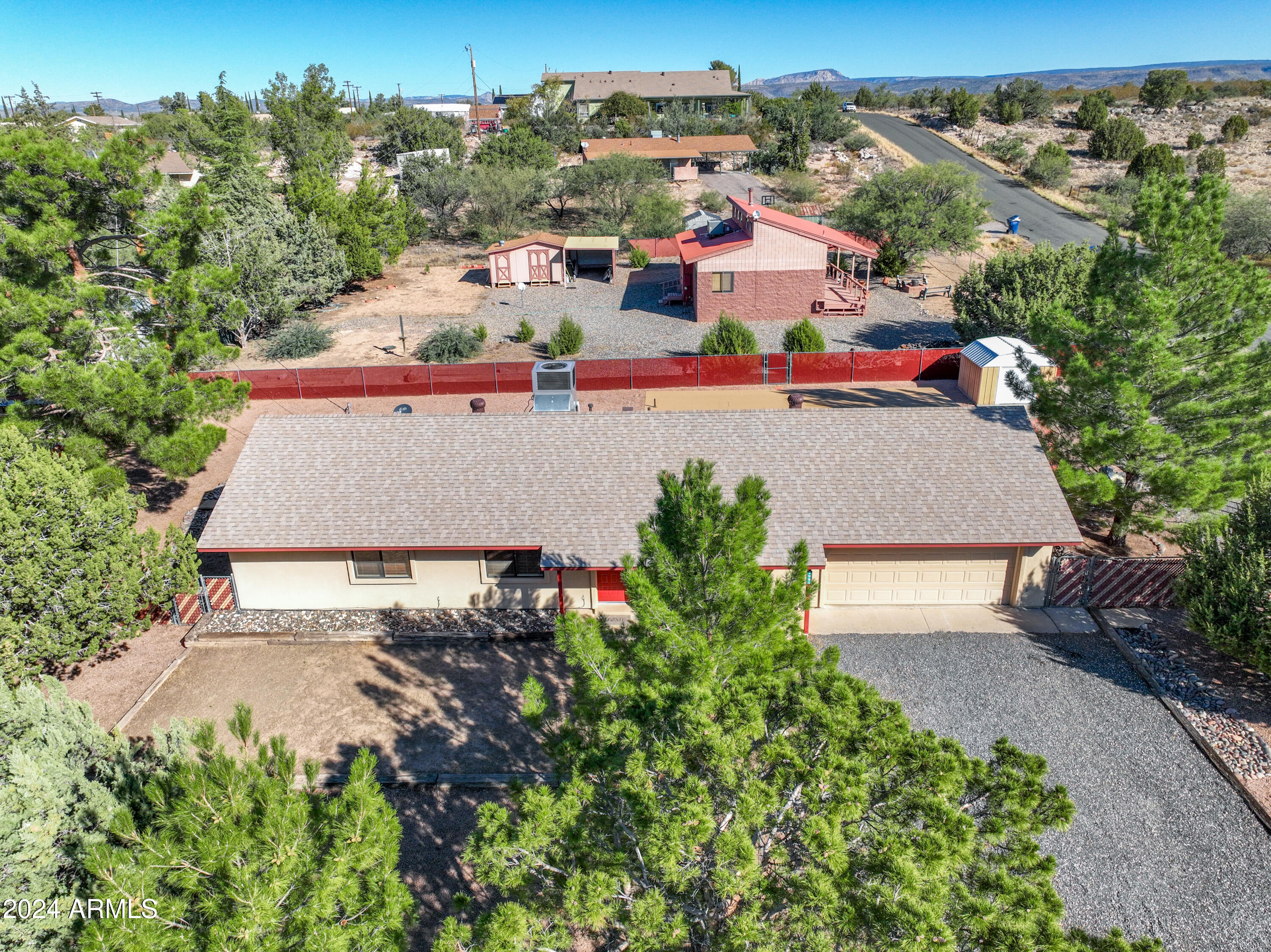 4990 East Geronimo Road Rimrock, AZ 86335 - Photo 40 of 40 Aerial View 2
