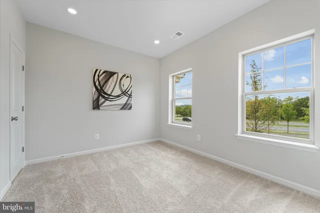 a view of room with window