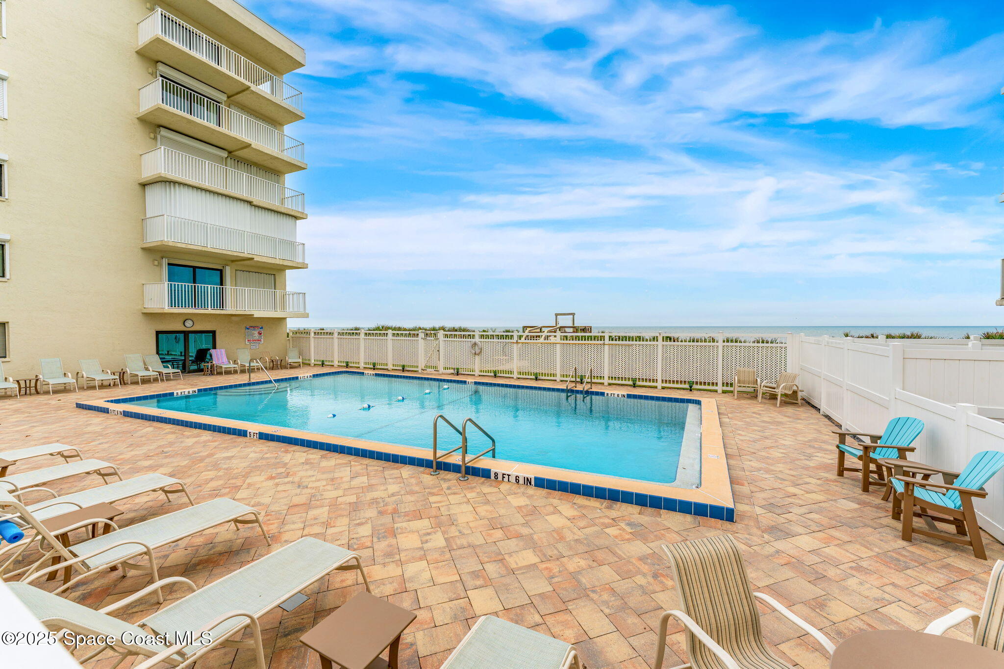 407 Florida A1A, Unit 464 Satellite Beach, FL 32937 - Photo 31 of 38 a view of an outdoor space with seating area