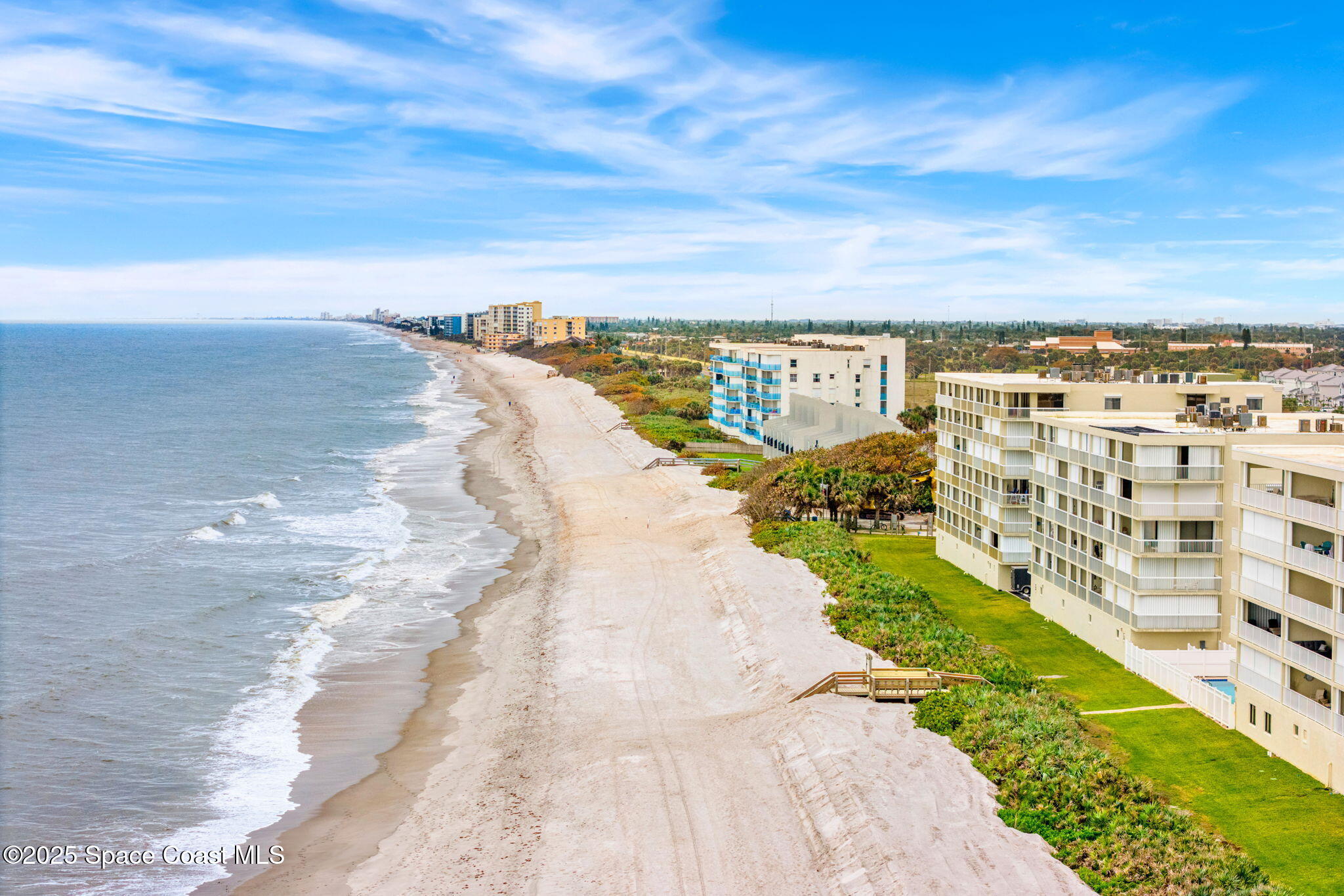 407 Florida A1A, Unit 464 Satellite Beach, FL 32937 - Photo 35 of 38 a view of a city with an ocean view