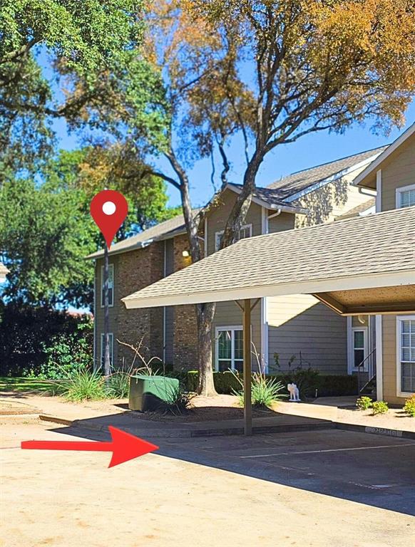 8600 Coppertowne Lane, Unit 1507 Dallas, TX 75243 - Photo 20 of 20 a front view of a house with street