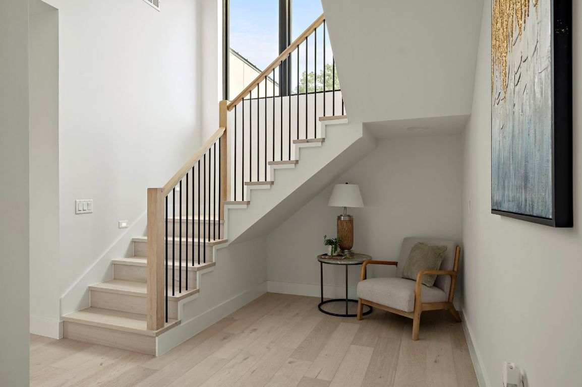 1805 Frazier Avenue Austin, TX 78704 - Photo 20 of 35 a view of entryway and hall with wooden floor