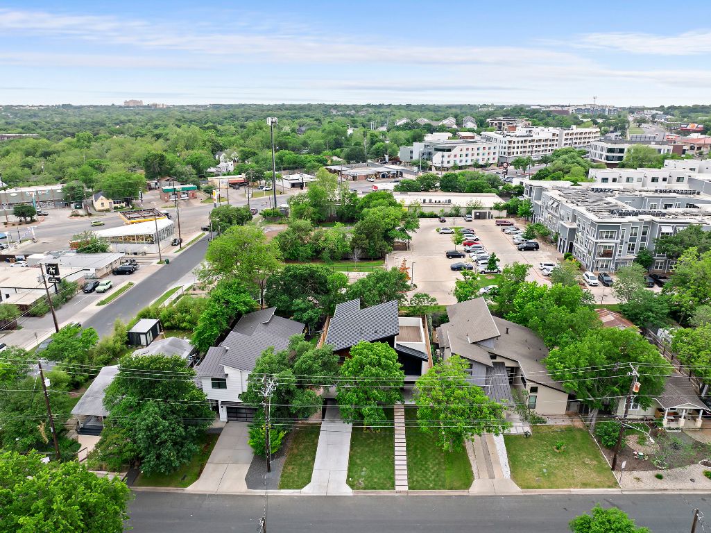 1805 Frazier Avenue Austin, TX 78704 - Photo 34 of 35 an aerial view of residential houses with outdoor space