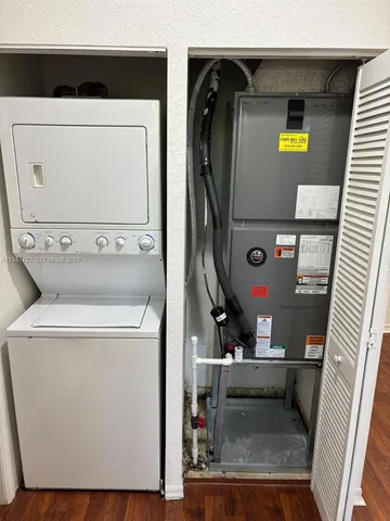 a view of washer and dryer