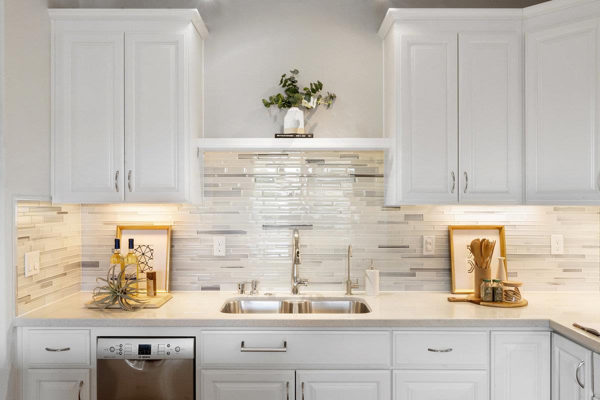 133 Stevenson Boulevard Fremont, CA 94539 - Photo 14 of 36 a sink with white cabinets