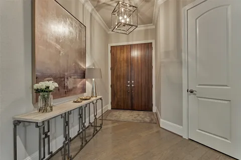 a view of an entryway