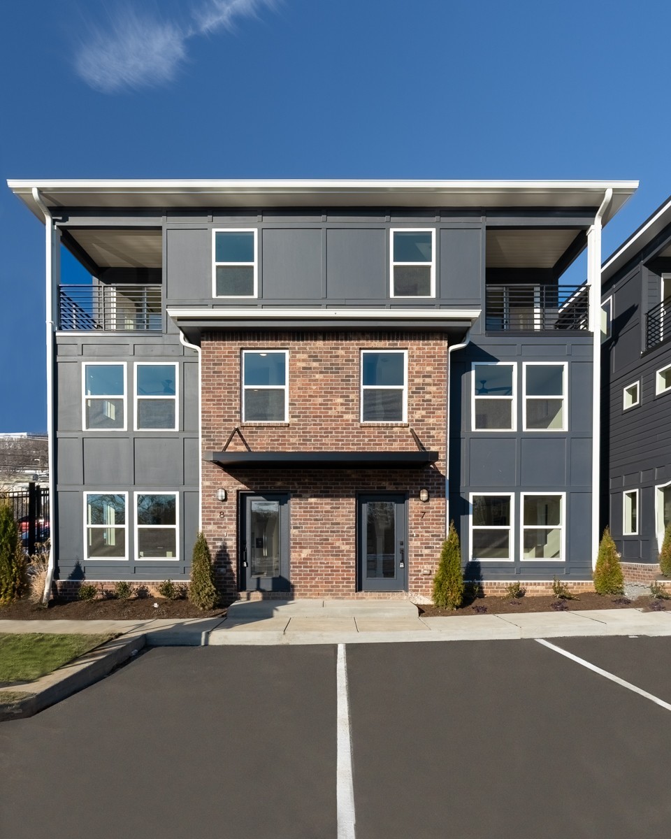 102 Duke Street, Unit 8 Nashville, TN 37207 - Photo 29 of 29 a front view of a house with a garage