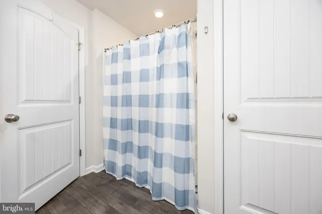 a view of a patio with furniture