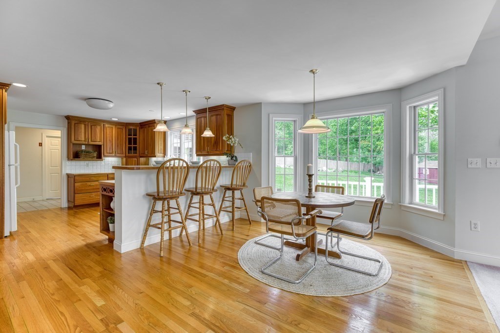 51 Glendale Road Boxford, MA 01921 - Photo 11 of 37 a living room with furniture and kitchen view