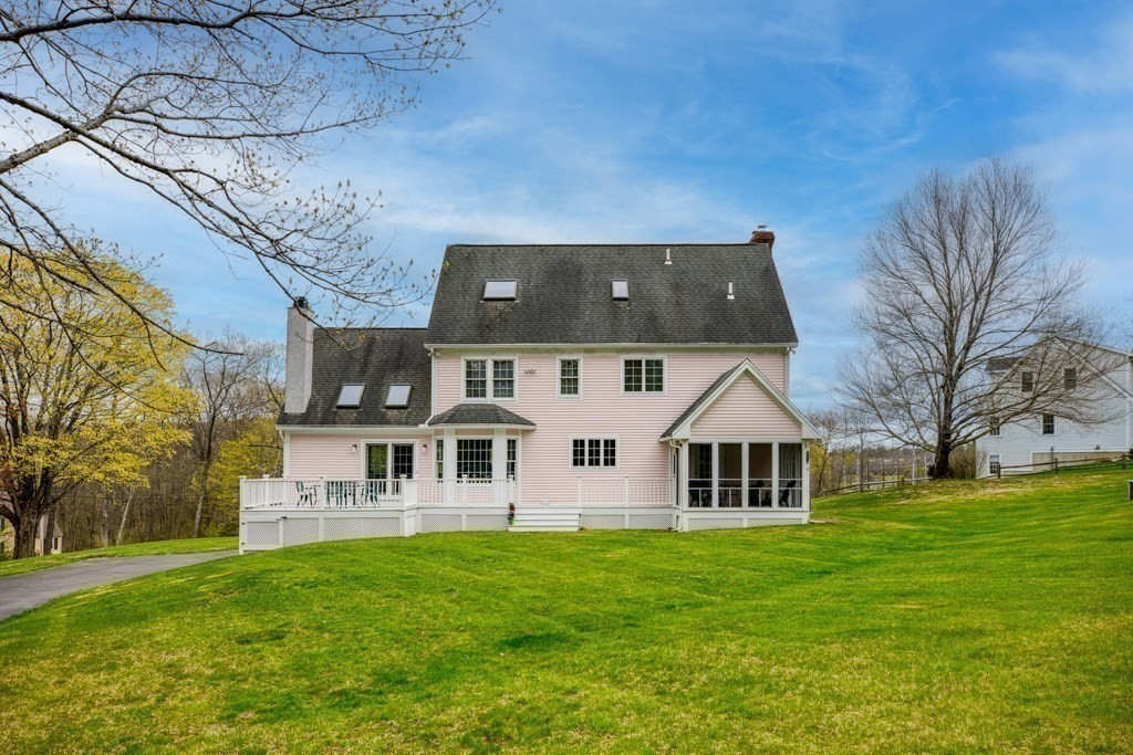 51 Glendale Road Boxford, MA 01921 - Photo 35 of 37 a view of a house with a backyard