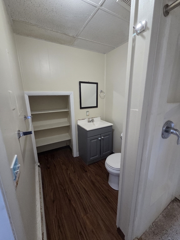 2038-2046 Main Street, Unit 2 Three Rivers, MA 01080 - Photo 4 of 18 a bathroom with a toilet sink and mirror