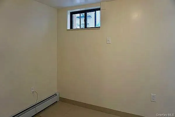 view of room with window