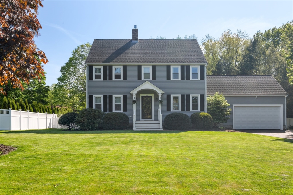 6 Wight Farm Road Natick, MA 01760 - Photo 1 of 37 a front view of a house with a yard