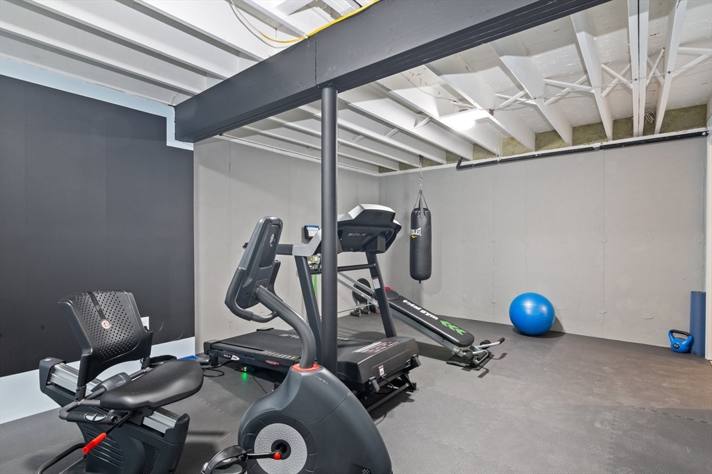 6 Wight Farm Road Natick, MA 01760 - Photo 27 of 37 a view of a room with gym equipment