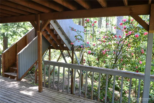 a view of a porch