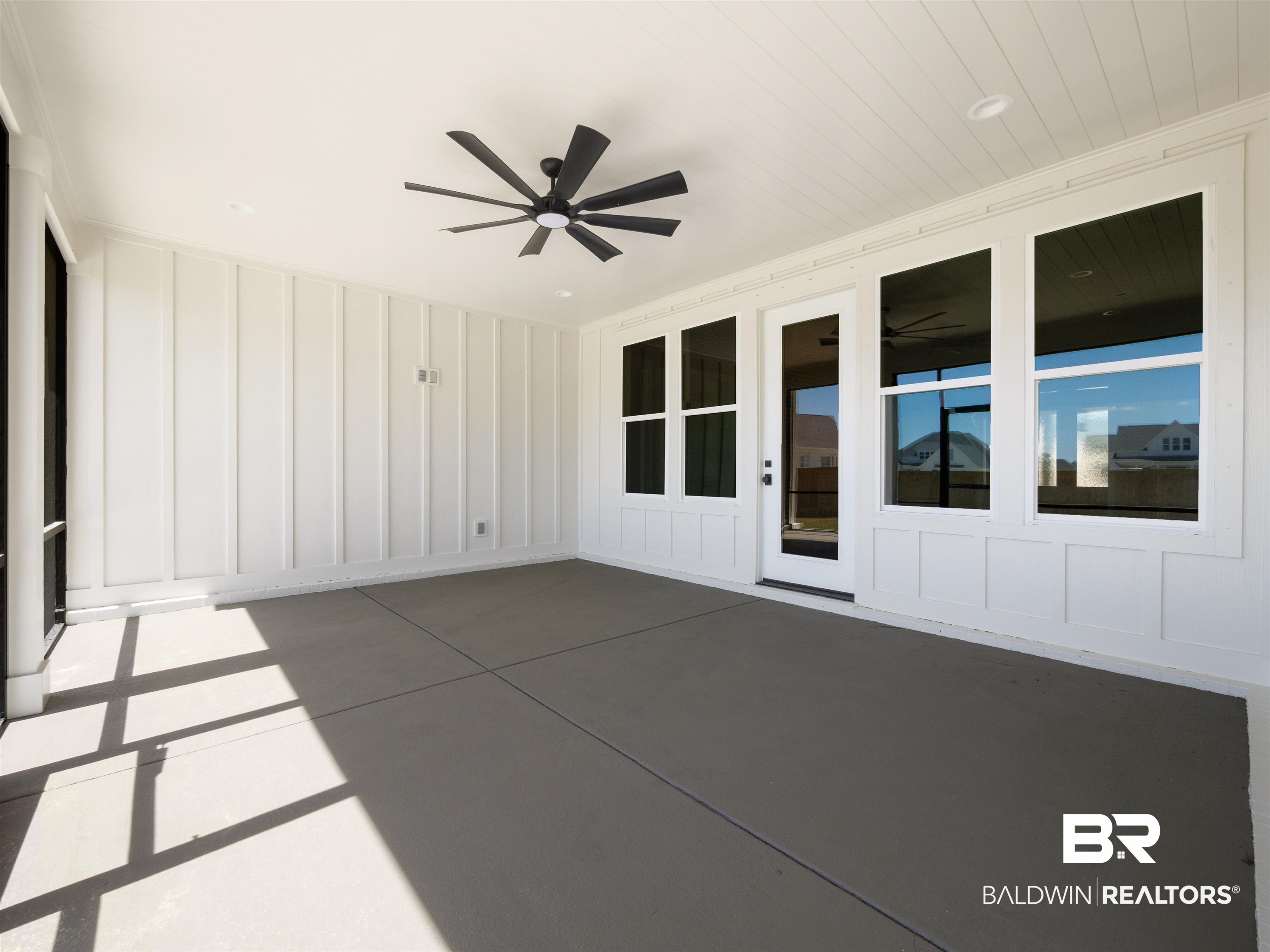 10970 Turin Avenue Fairhope, AL 36532 - Photo 35 of 61 Back porch has painted tongue and groove ceiling, painted floors, screened in porch