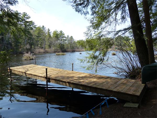 2039 B White Pond Road Athol, MA 01331 - Photo 24 of 28 a view of a backyard with hardwood