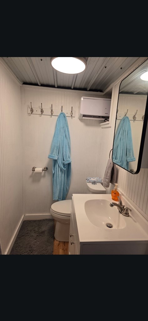 2043 Sd 45670 Rocksprings, TX 78880 - Photo 37 of 44 a bathroom with a sink and a toilet