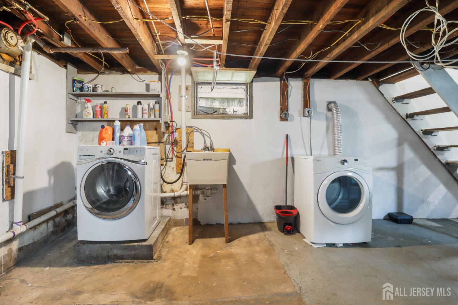 59 South 2nd Street Fords, NJ 08863 - Photo 22 of 37 a view of a room with washer and dryer