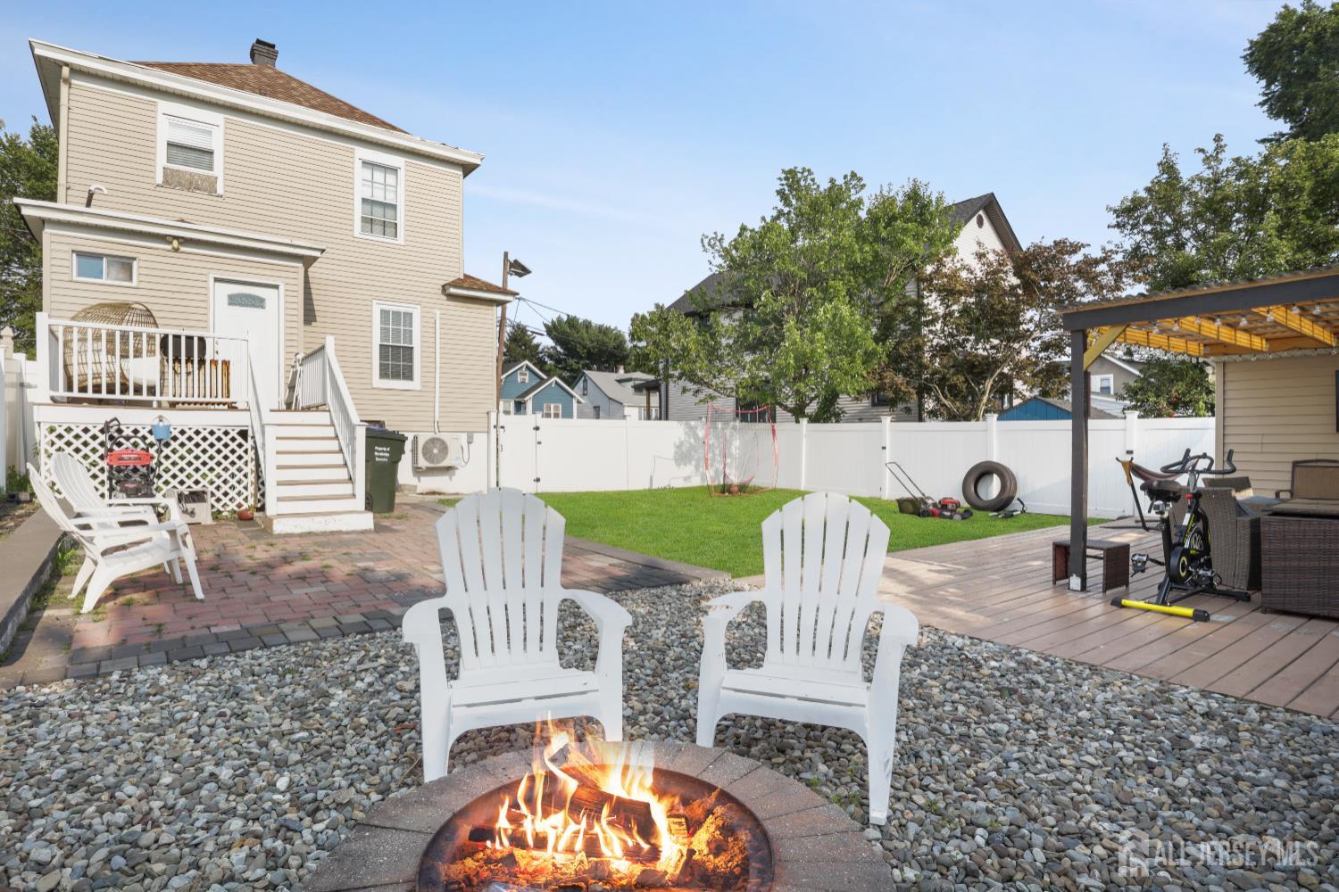 59 South 2nd Street Fords, NJ 08863 - Photo 33 of 37 a view of an chairs and table in the patio