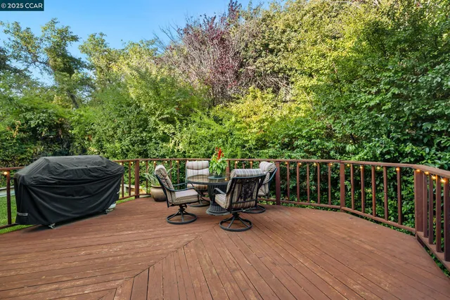 an aerial view of residential house with an outdoor space