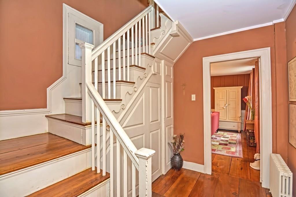 50 Warren Road Brimfield, MA 01010 - Photo 23 of 42 a view of entryway and hall with wooden floor