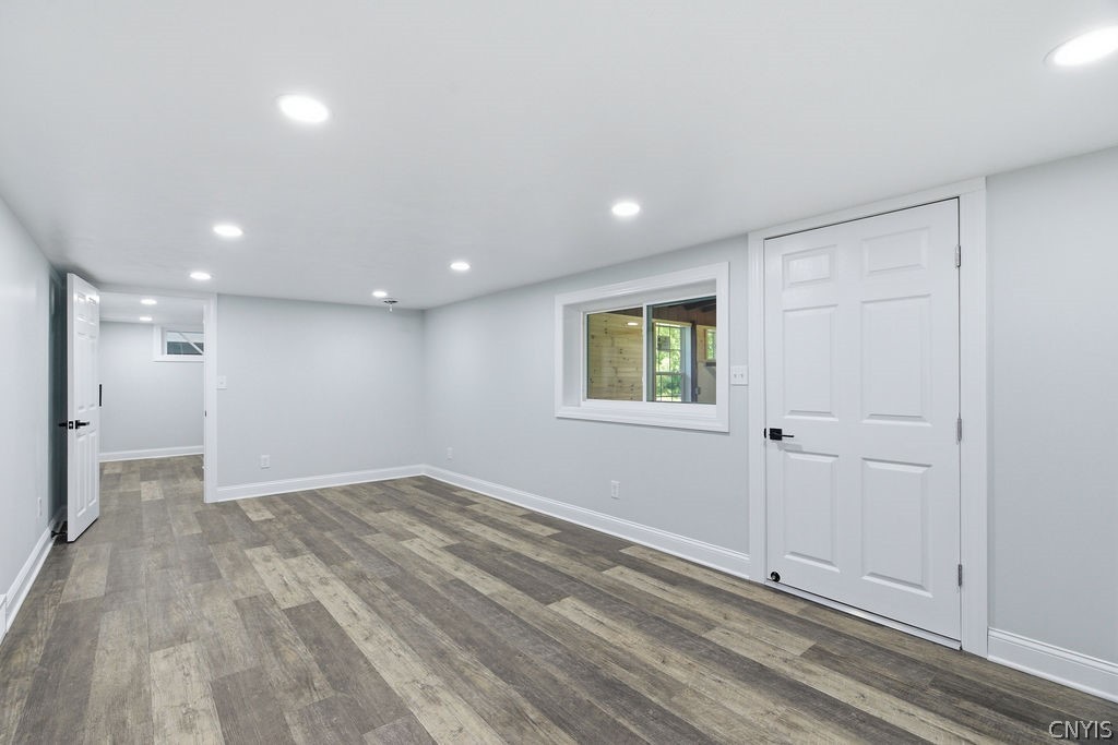 7016 Guyder Road Lysander, NY 13112 - Photo 20 of 41 The spacious lower-level family room is the perfec
