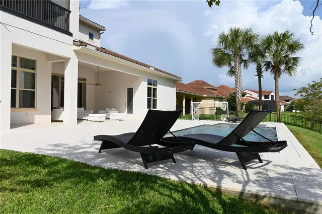 a living room with furniture and window
