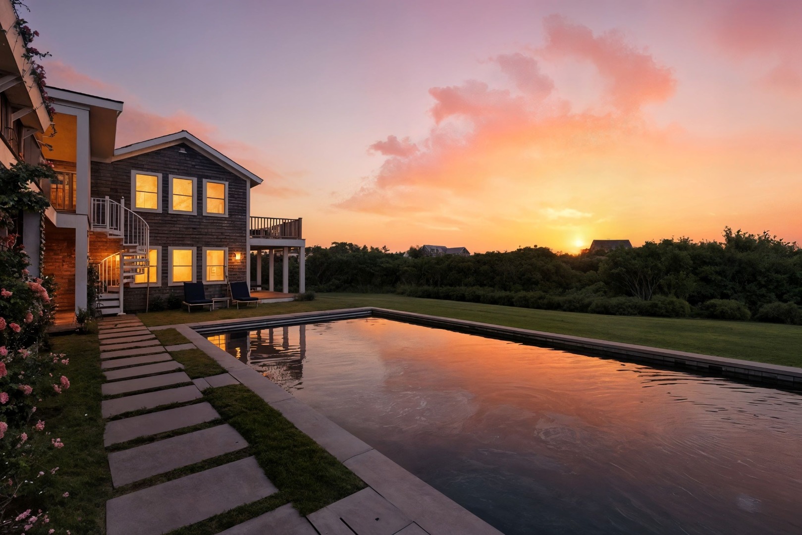 45 Starbuck Road Nantucket, MA 02554 - Photo 42 of 42 a view of building with garden
