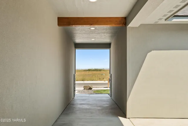 a view of a city with an ocean